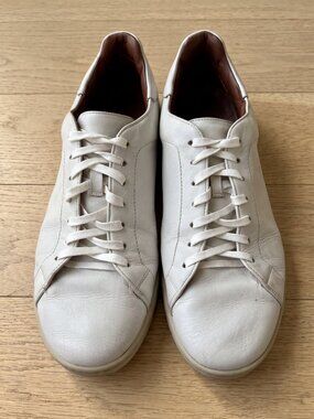 Loro Piana Leather Traveller Walk Low Top Sneakers US12 / EU45 MSRP $1225
